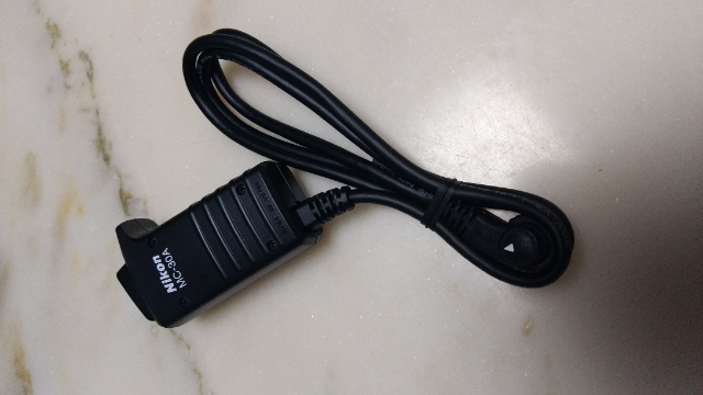 nikon/尼康mc-30a 遥控快门线 d4s d850 d810 d800 d3x d300s适用晒单