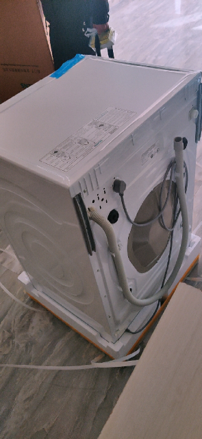 滚筒洗衣机后面排水图图片