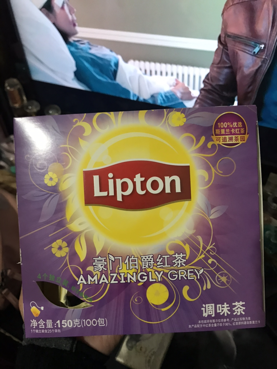 立顿(lipton)豪门伯爵红茶100包150g 茶叶晒单图