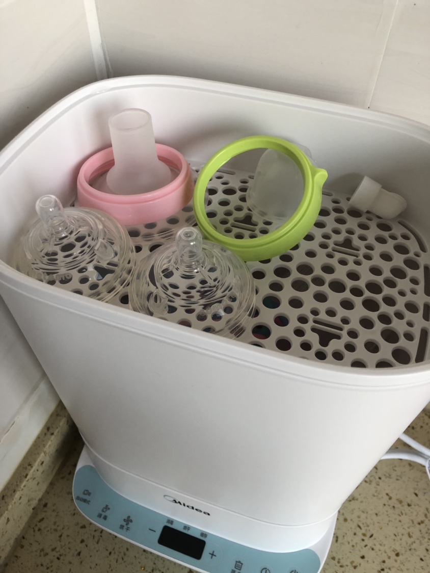 美的(midea)奶瓶消毒器带烘干多功能大容量母婴幼儿童蒸汽消毒锅带