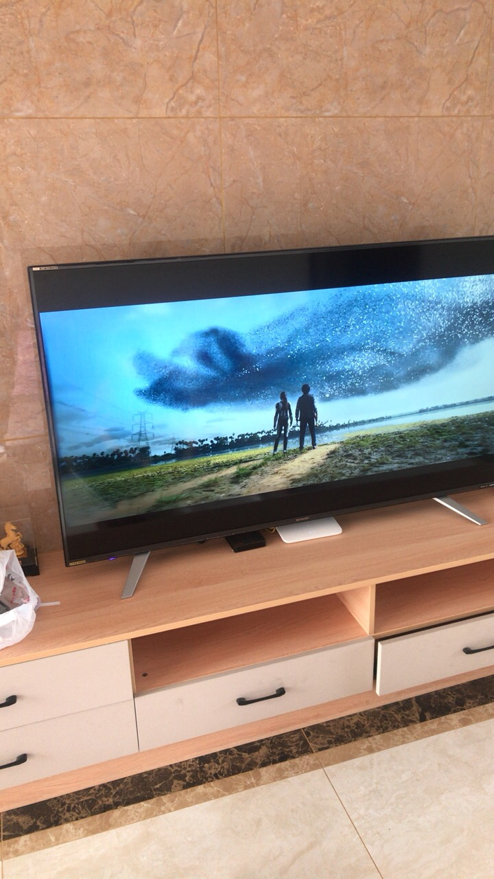 夏普(sharp) lcd-60su470a 60英寸4k超清hdr智能语音液晶平板电视晒单