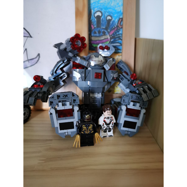 乐高战争机器重武装机甲76124积木玩具