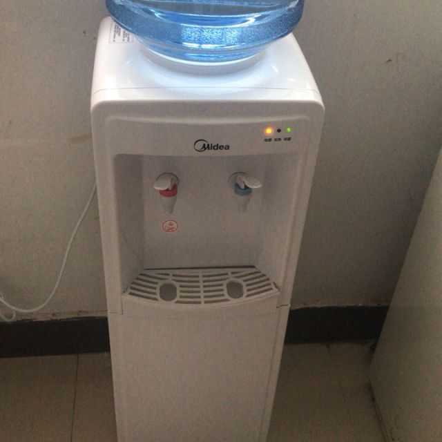 美的midea立式饮水机myr718sx家用办公柜式制热温热型饮水机