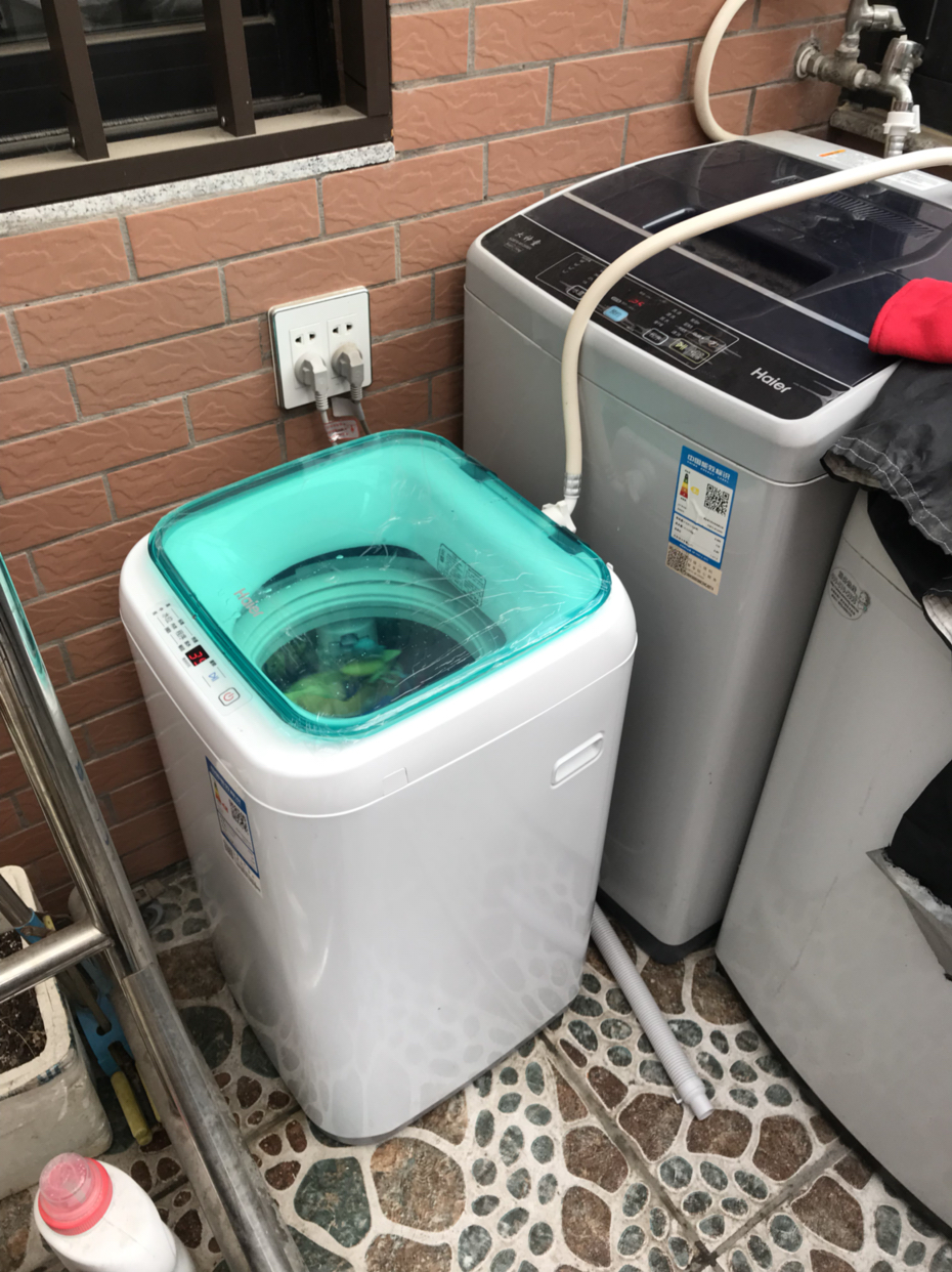 海尔 xqbm20-3688 2公斤 全自动波轮 婴儿宝宝专用 迷你小洗衣机晒单