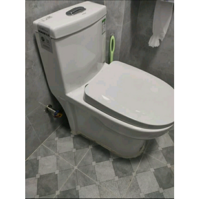 horow希箭卫浴一体式静音马桶喷射虹吸排污坐便器地排马桶c265马桶