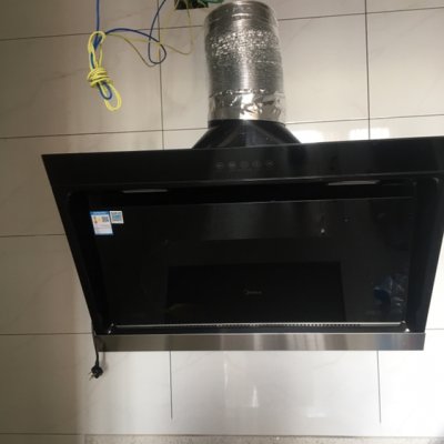 美的(midea)抽油烟机tj9015s 17立方侧吸式油烟机单机大吸力家用触控
