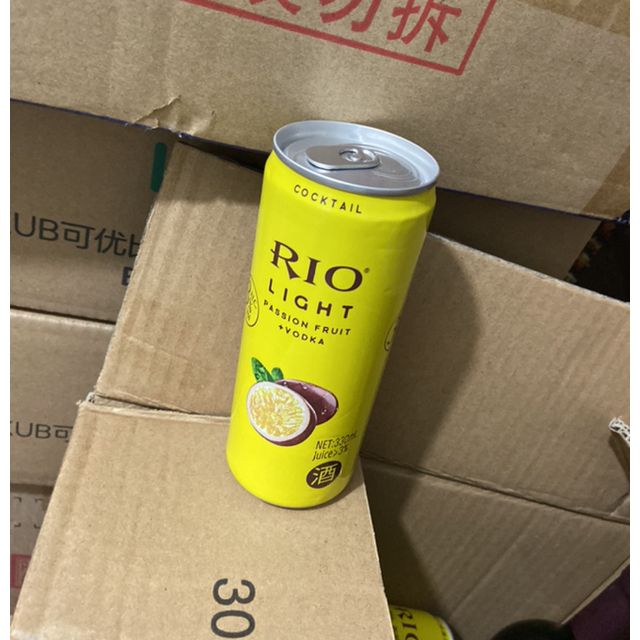 > 锐澳(rio)洋酒 鸡尾酒 预调酒 百香果伏特加风味330ml*6罐商品评价