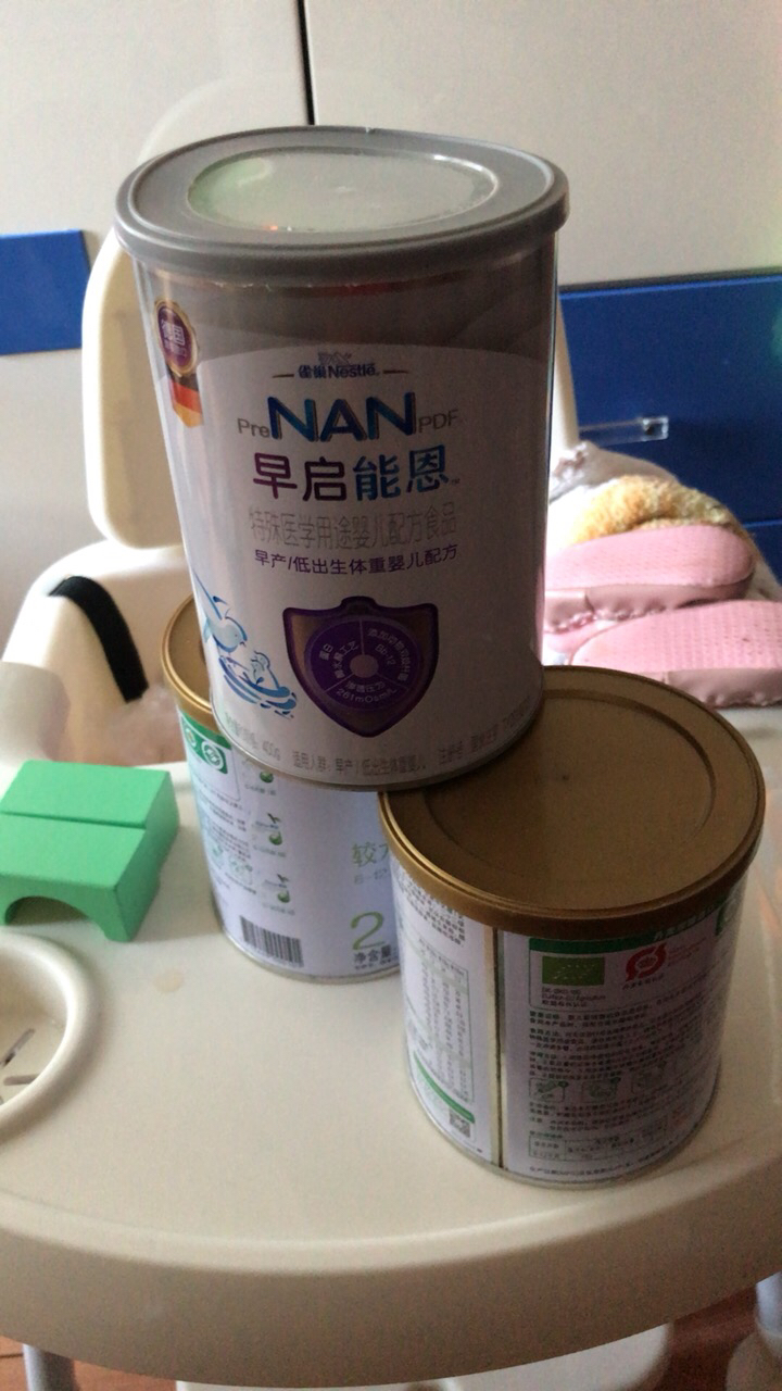 【2020年3月产】雀巢早启特别能恩早产儿奶粉400g克晒单图