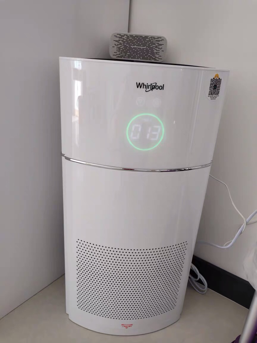 惠而浦(whirlpool)空气净化器wa-3901sfk家用除甲醛二手烟卧室智能