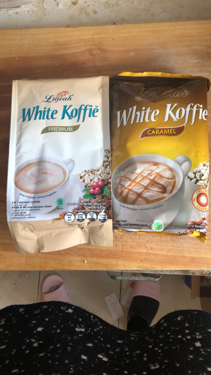 kopiluwak猫斯露哇 猫屎白咖啡 经典原味200g中袋 印尼进口速溶提神冰