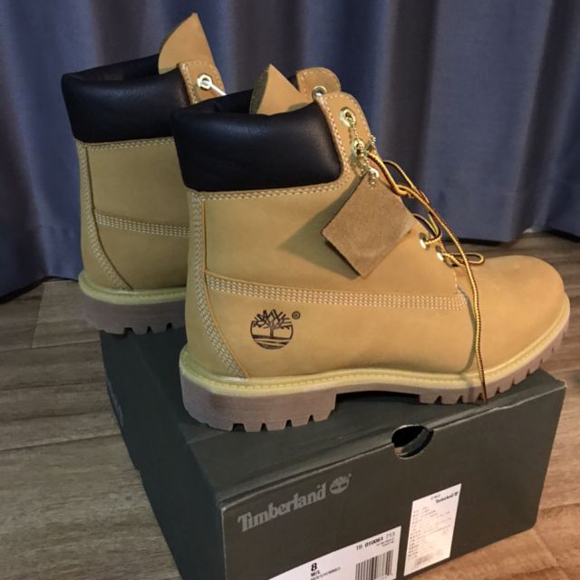 明星款添柏岚timberland男款户外休闲防水经典大黄靴徒步鞋10061