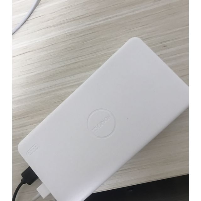 罗马仕20000毫安高密聚合物移动电源充电宝pb20白色苹果安卓通用聚合