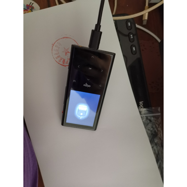 爱国者aigom1深空灰mp3mp4hifi无损蓝牙音乐播放器录音外放复读学生