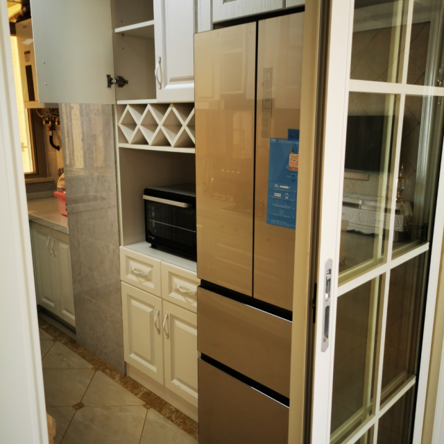 风冷无霜 四门 变频节能静音 对开门冰箱bcd-331wdgq高清大图|实物图