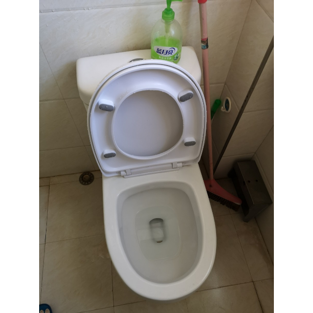 澜鸟通用马桶盖加厚坐便器盖板缓降静音老式厕所座便盖快拆u型v型o型