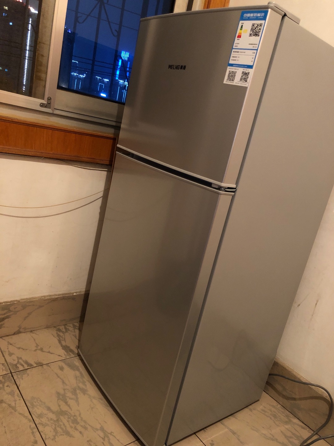 美菱(meling) bcd-118 118升 双门小冰箱 迷你冰箱 小型两门冰箱 租房