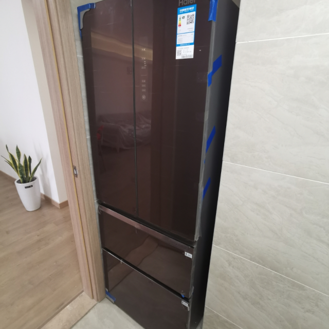 海尔(haier)bcd-332wdgr 332升风冷无霜法式四门多门冰箱 1级能效