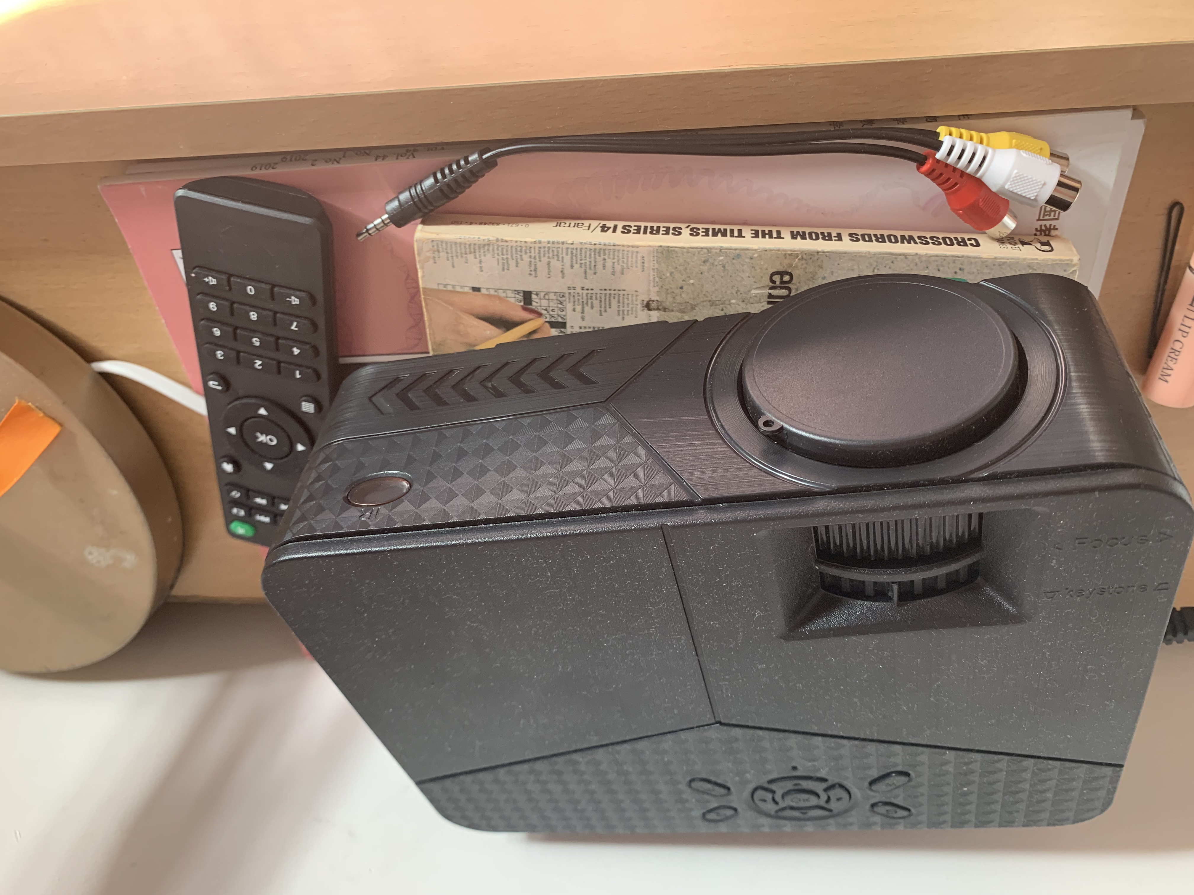 1080p 小型便携 无线wifi手机同屏 智能微型投影仪(1280×720分辨率