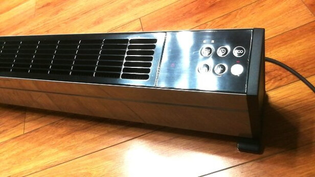 美的hdy22th 取暖器踢脚线 2200w 高效串铝发热体 ipx4级防水 卧室