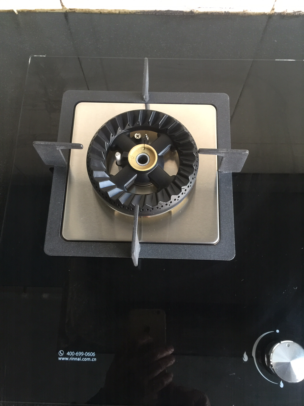 5kw大火力家用燃气灶 嵌入式天然气 钢化玻璃一级能效晒单图