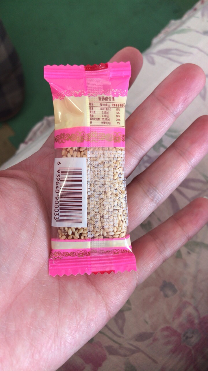 奇旺芝麻牛皮糖 500g/袋 童年零食牛筋软糖橡皮糖果汁软糖散装果糖