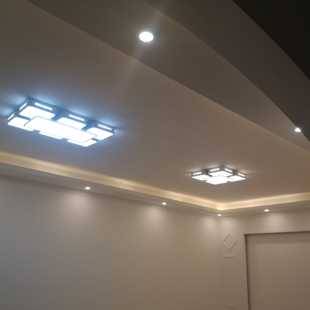 grevol超亮60珠3528led灯带220v暗槽客厅吊顶灯带柜台贴片灯带黄led