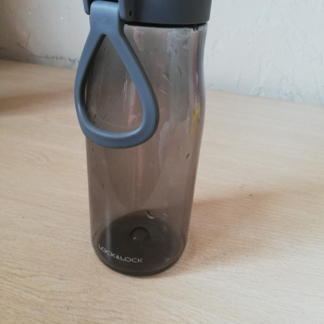 乐扣乐扣(lock&lock)塑料杯一键式开启运动水杯tritan便携式茶杯杯子