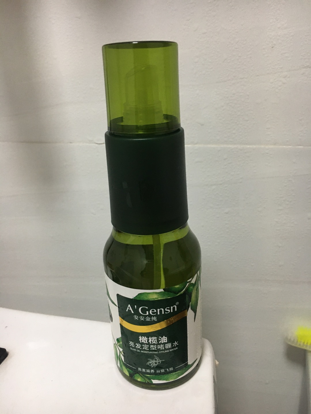安安金纯橄榄油亮发定型啫喱水 200ml保湿补水 弹性润卷 持久定型晒单