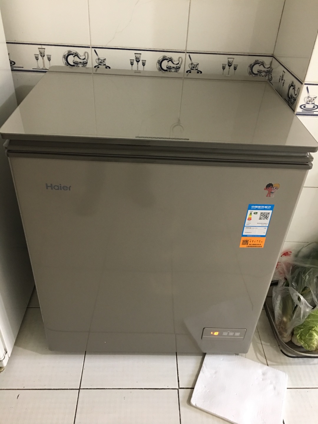 海爾(haier)bc/bd-142het 142l家用小冰櫃 冷藏冷凍轉換 風循環 零下