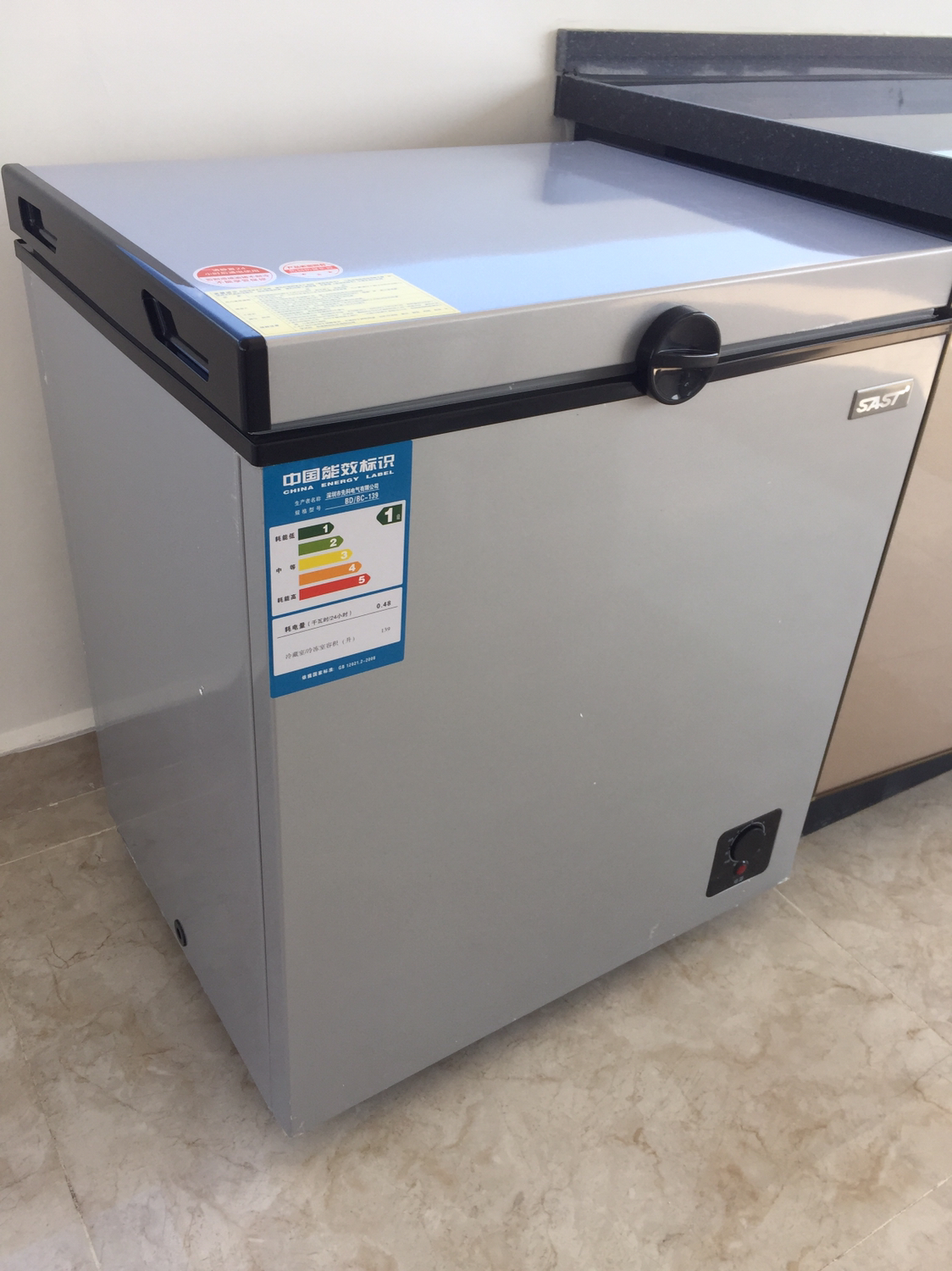 先科bd/bc-139l 家用单门单温小型冰柜冷柜冷冻柜冷藏冷冻转换柜母乳