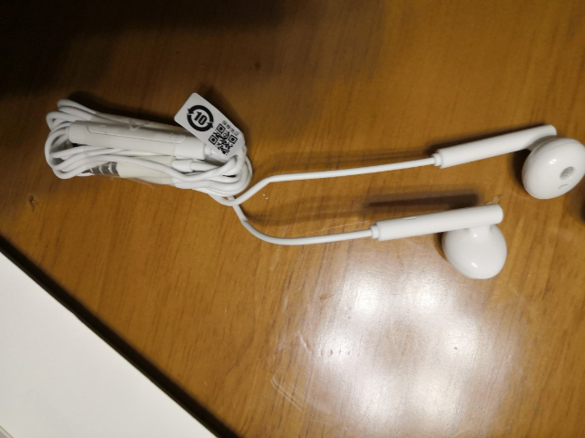 华为荣耀(honor)原装 am115半入耳式耳机 三键线控带麦 高保真音质