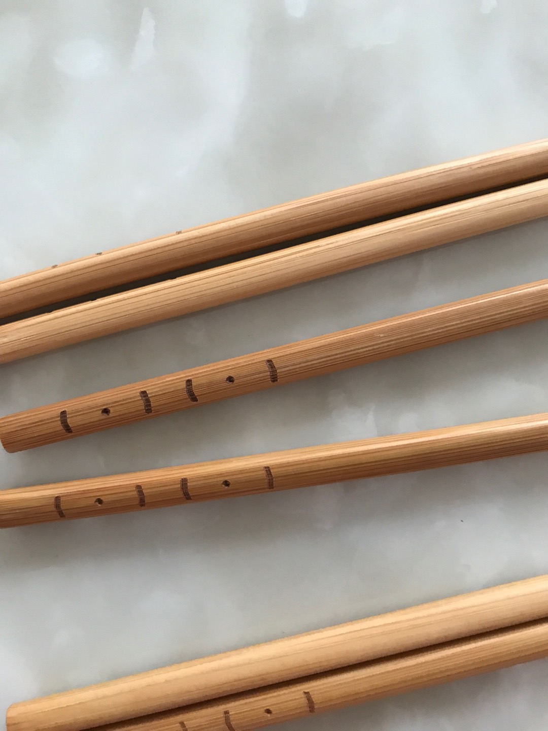 唐宗筷 竹雕刻 家用天然竹筷子 酒店用 碳化竹筷餐具套装 12双装 a158