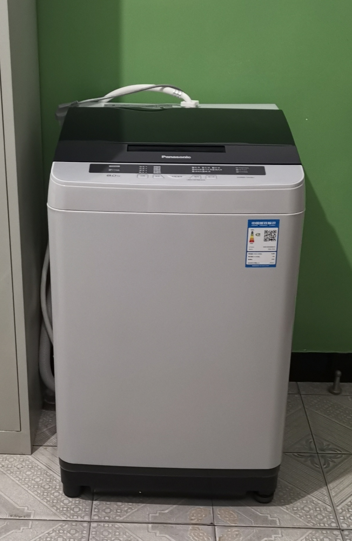 松下(panasonic) 8公斤全自动洗衣机波轮洗衣机爱妻号操作简便智慧