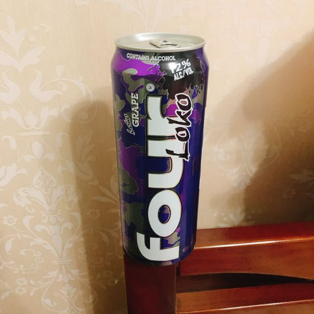 fourloko四洛克预调鸡尾酒洋酒果酒迷彩系列葡萄味695ml一罐装