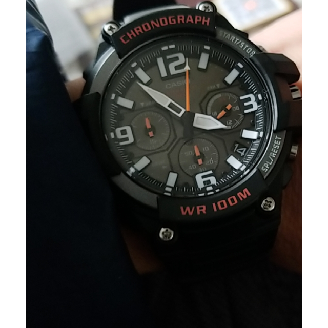 卡西欧防水运动手表男多功能情侣表aq-s810w太阳能男表女表光能表 mcw