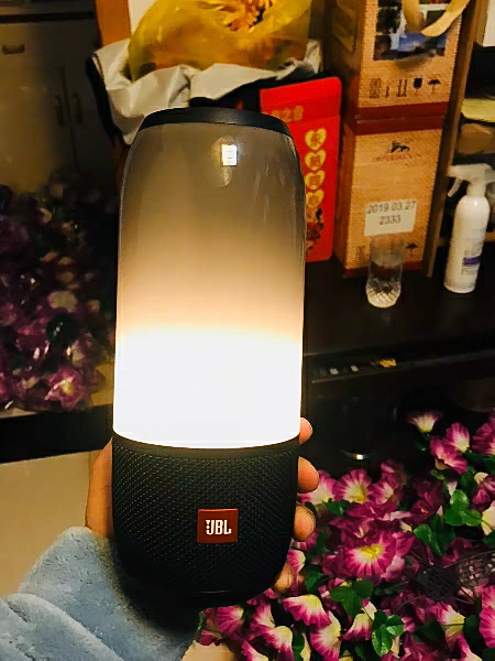 jbl pulse3 音乐脉动三代 便携式蓝牙音箱 炫彩小音箱 低音炮 桌面