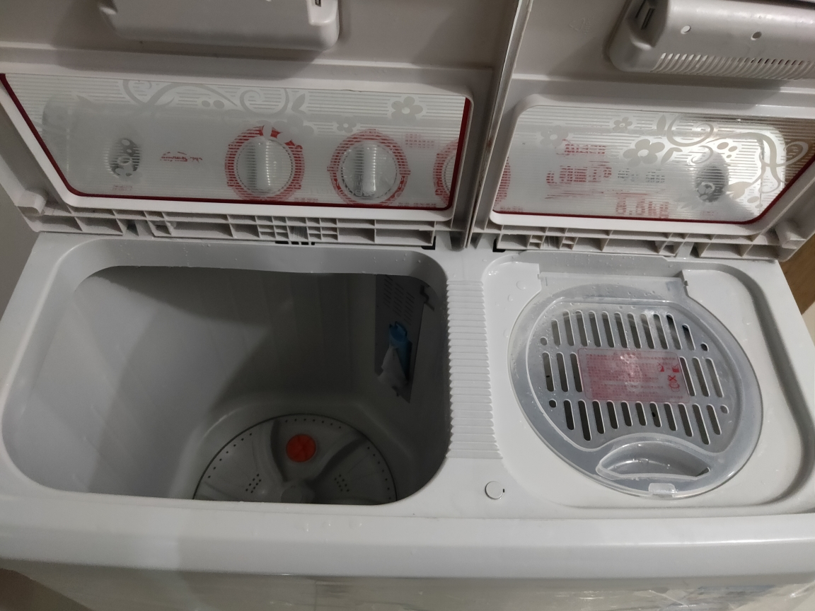 5公斤大容量半自动双缸双桶洗衣机晒单图