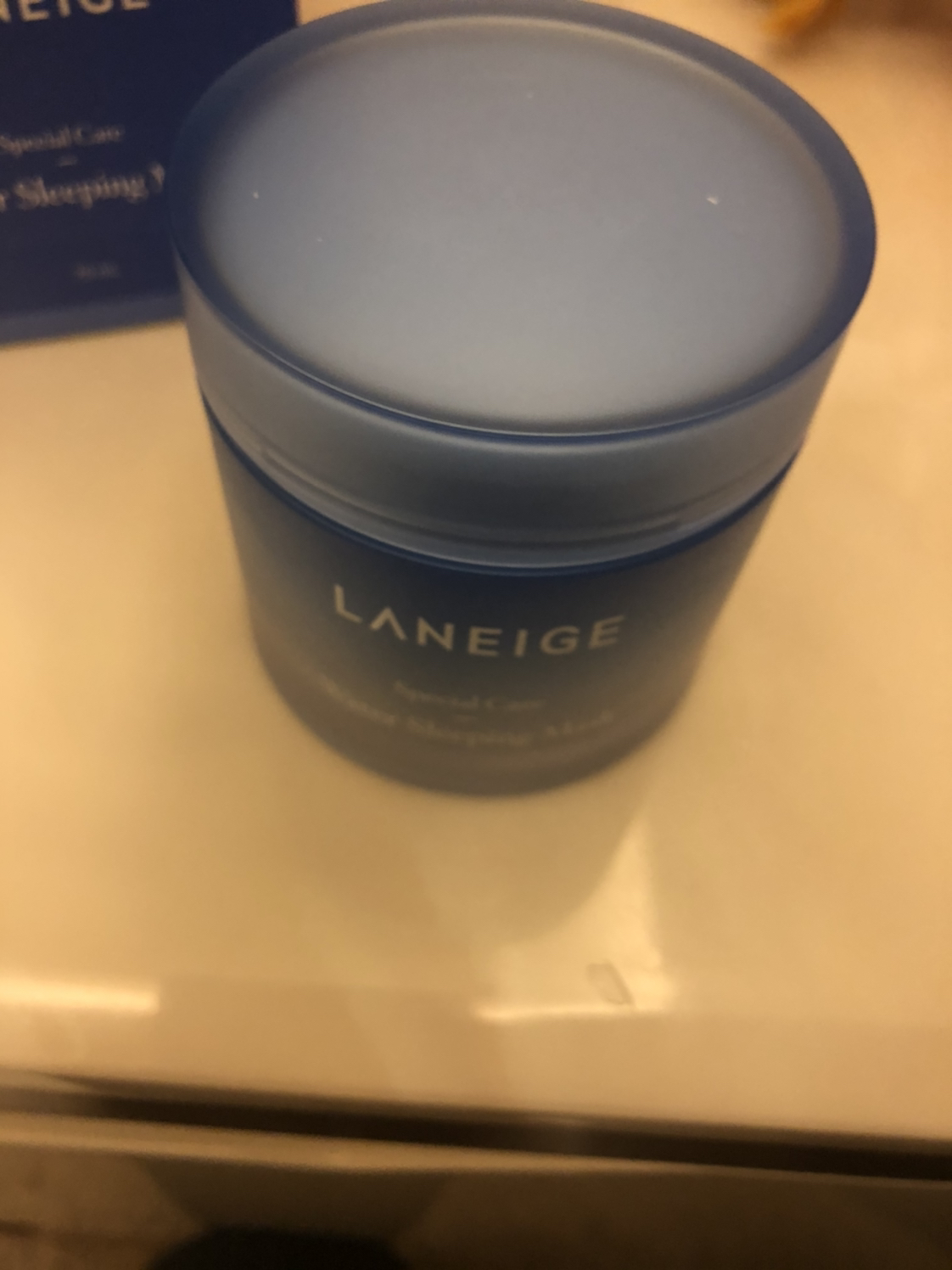 兰芝(laneige)夜间修护睡眠面膜100ml 补水保湿晒单图
