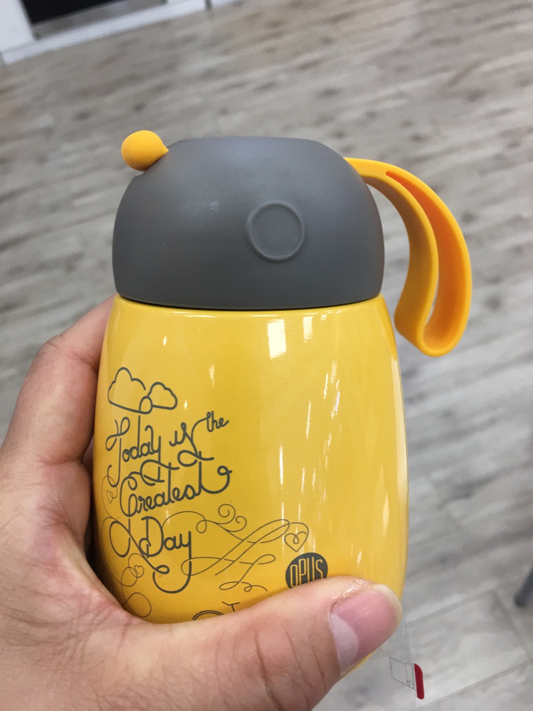 opus保温杯女便携水杯学生不锈钢儿童少女心小巧迷你可爱大肚杯子300