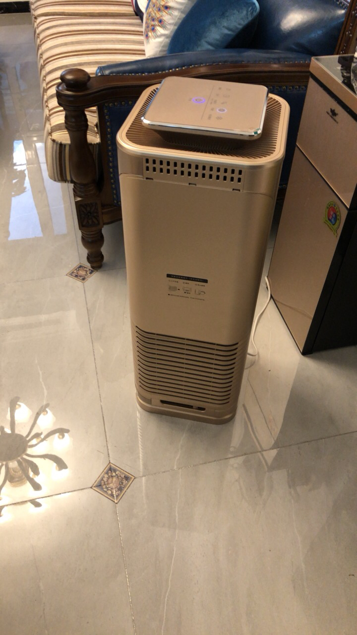 美的空气净化器kj500g-e31家用办公两用 led显示 负离子 睡眠模式 除