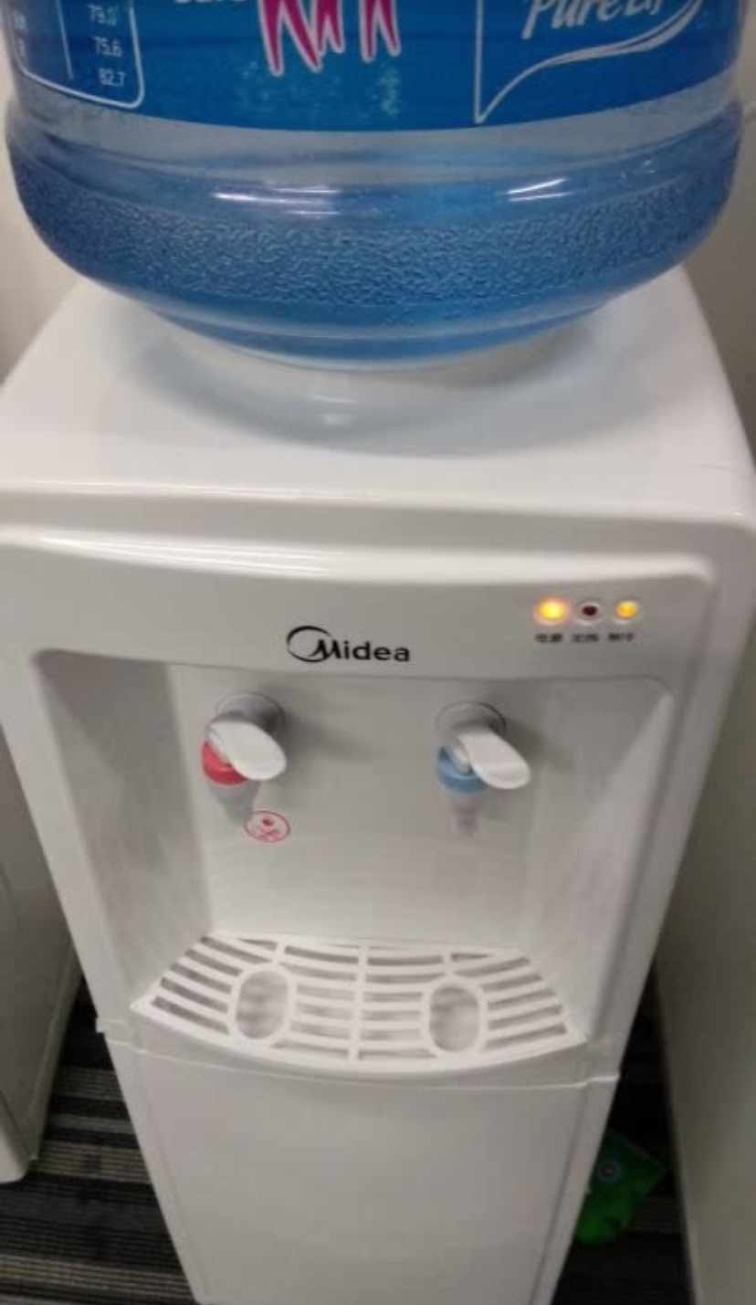 美的(midea)立式饮水机myd718s-x柜式家用办公冷热型饮水机冰热制冷