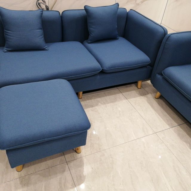 贵妃组合简约现代 沙发三人位 北欧日式小户型客厅家具高清大图|实物