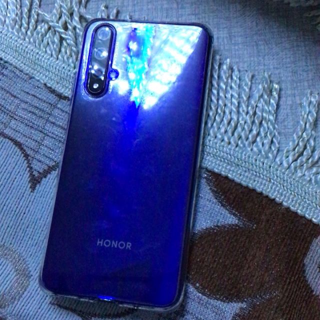 华为荣耀honor荣耀20全网通版8gb128gb幻影蓝移动联通电信4g手机4800