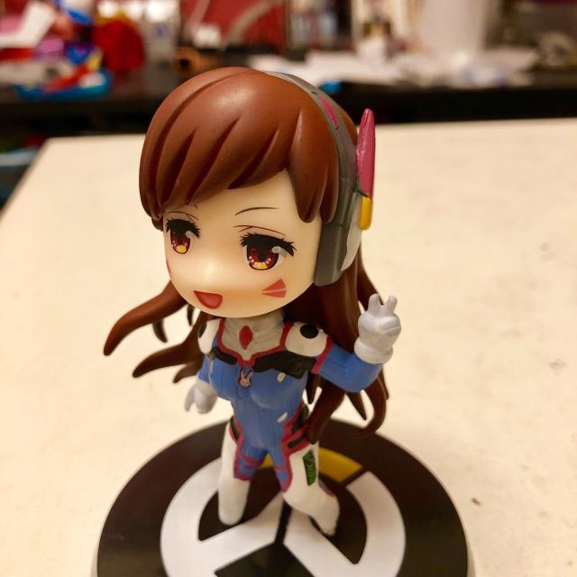 守望先锋手办q版dva二次元模型玩具摆件