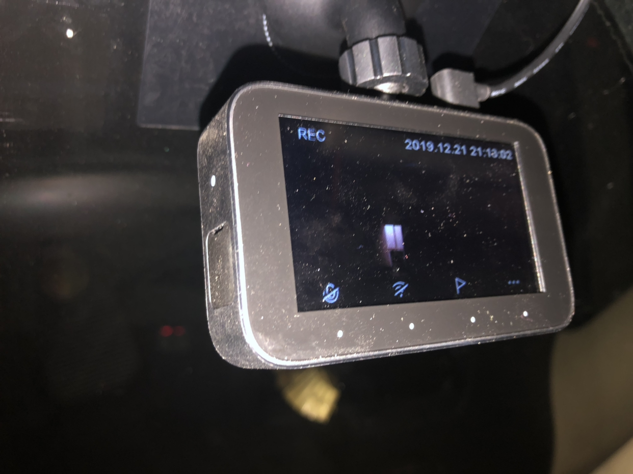 小米米家行车记录仪1s 1080p高清夜视车载智能记录仪迷你汽车载记录仪