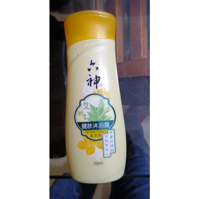 六神艾叶健肤沐浴露滋润型200ml/瓶男女士植物沐浴乳洗澡清洁沐浴液