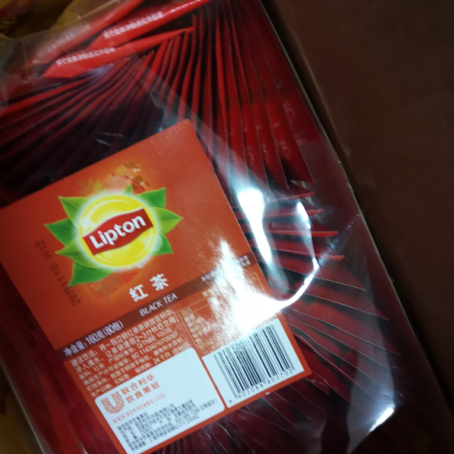 立頓茶包 lipton紅茶包袋泡茶包獨力鋁箔裝160g/80袋/盒酒店客房選用