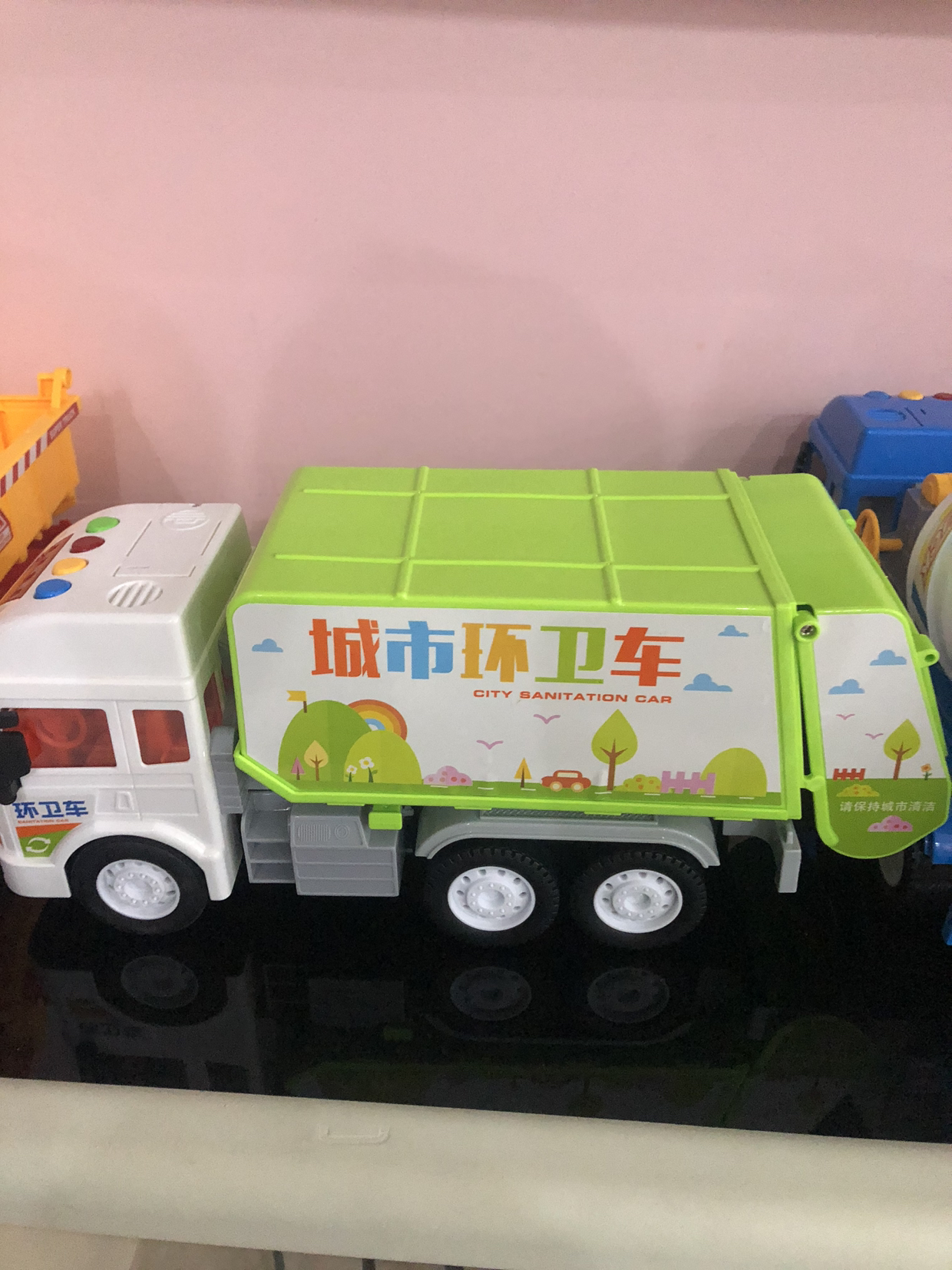 儿童垃圾车玩具车