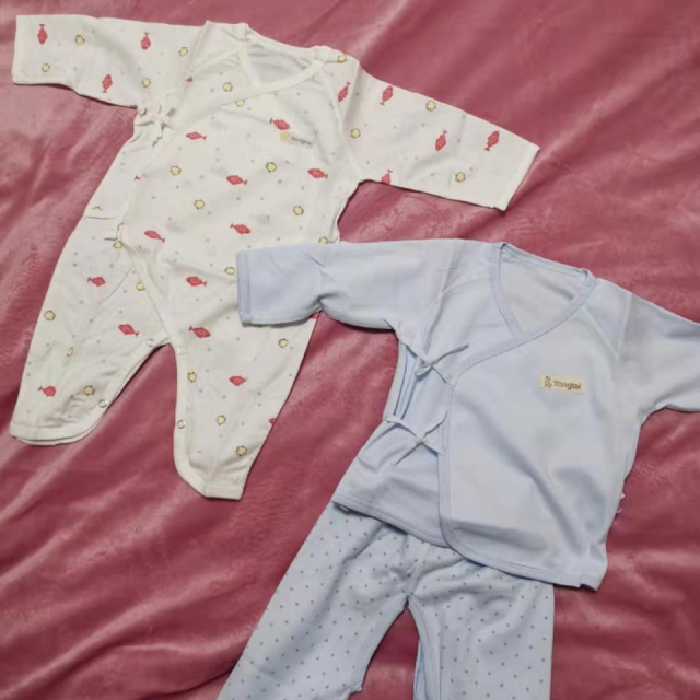 衣服初生0-3月纯棉婴儿衣服和尚服内衣套装宝宝服秋冬高清大图|实物图