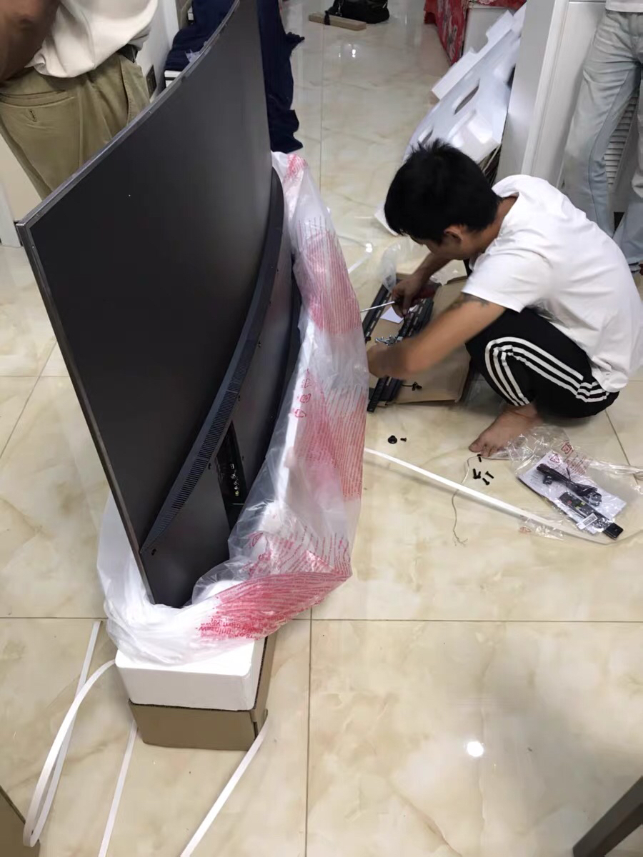 tcl 65t3 65英寸 4k超高清 hdr 曲面超薄 全面屏 memc 运动防抖 液晶